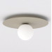 Плафон EMIBIG 1687/1 SOLAR 1 MOKKA OPAL Плафон EMIBIG 1687/1 SOLAR 1 MOKKA OPAL