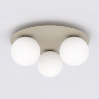 Плафон EMIBIG 1687/3 SOLAR 3 MOKKA OPAL Плафон EMIBIG 1687/3 SOLAR 3 MOKKA OPAL