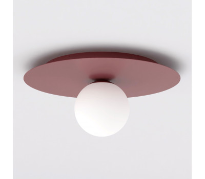 Плафон EMIBIG 1688/1 SOLAR 1 BURGUNDY OPAL Плафон EMIBIG 1688/1 SOLAR 1 BURGUNDY OPAL