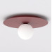 Плафон EMIBIG 1688/1 SOLAR 1 BURGUNDY OPAL Плафон EMIBIG 1688/1 SOLAR 1 BURGUNDY OPAL
