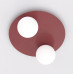 Плафон EMIBIG 1688/2 SOLAR 2 BURGUNDY OPAL Плафон EMIBIG 1688/2 SOLAR 2 BURGUNDY OPAL