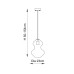 Пендел Endon 106681 Kelda