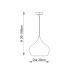 LED пендел Endon 61299 Brosnan