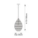 Пендел Endon 98472 Pimva