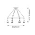 Пендел Endon 99914 Hal
