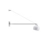 Аплик Fabbian D57 D07 01 Beluga White