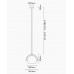 Пендел Fabbian D57 A21 01 Beluga White