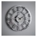 Gallery Direct 5016087895380 Pavia Large Wall Clock Polished Aluminium