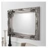 Gallery Direct 5055299406342 Carved Louis Mirror Silver 