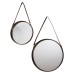 Огледало Gallery Direct 5055299468586 Marston With Leather Hanging Strap Комплект от 2бр.