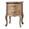 Gallery Direct 5055299491911 Chic Bedside Table Weathered
