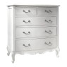 Комод Gallery Direct 5055299491942 Chic 5 Drawer Chest Vanilla White