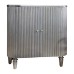 Gallery Direct 5055299492468 Jeeves Drinks Cabinet Silver 