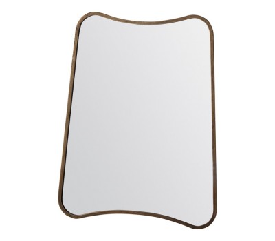 Огледало Gallery Direct 5055999207386 Kurva Gold Rectangle Mirror