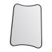 Огледало Gallery Direct 5055999207393 Kurva Black Rectangle Mirror