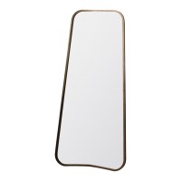 Gallery Direct 5055999207409 Kurva Gold Leaner Mirror