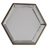 Gallery Direct 5055999217385 Pacific Hexagon Mirror Set of 6pc.
