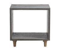 Gallery Direct 5055999223874 Bergen Cube Lamp Table 