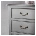 Комод Gallery Direct 5055999223935 Chic 5 Drawer Chest Silver