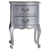 Шкаф Gallery Direct 5055999224017 Chic Bedside Table Silver 