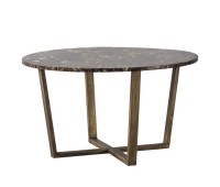 Маса за кафе Gallery Direct 5055999224185 Emperor Round Coffee Table Marble 