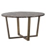 Gallery Direct 5055999224185 Emperor Round Coffee Table Marble