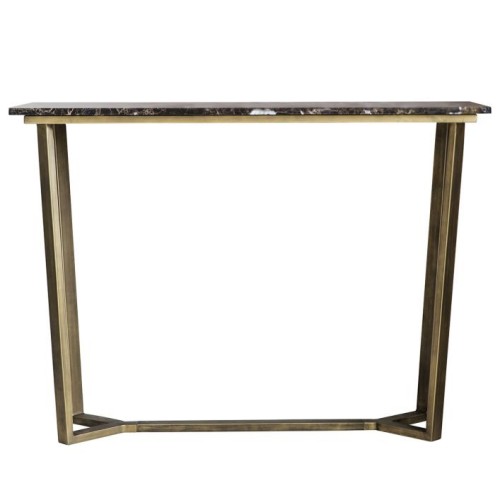 Помощна маса Gallery Direct 5055999224208 Emperor Console Table Marble 