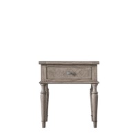 Помощна маса Gallery Direct 5055999224291 Mustique 1 Drawer Side Table 