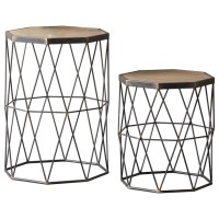 Помощна маса Gallery Direct 5055999228336 Marshal Side Table Комплект от 2бр
