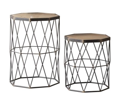Помощна маса Gallery Direct 5055999228336 Marshal Side Table Комплект от 2бр