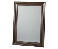 Gallery Direct 5055999228930 Erskine Rectangle Pewter Mirror