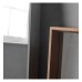 Gallery Direct 5055999229128 Comet Mirror Long Oak 
