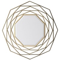 Gallery Direct 5055999234795 Estella Mirror Gold