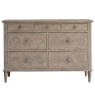 Gallery Direct 5055999237581 Mustique 7 Drawer Chest