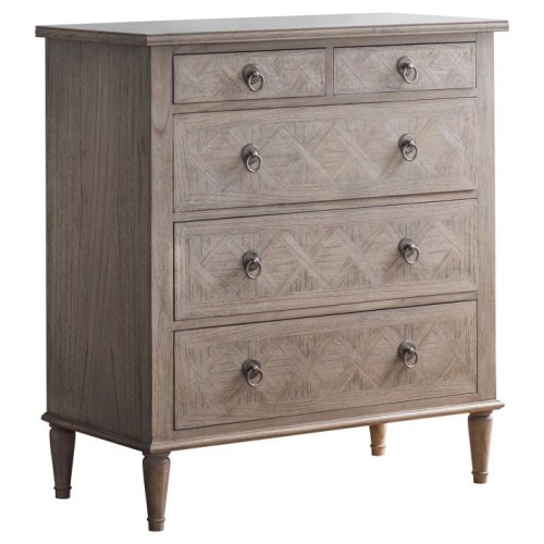 Gallery Direct 5055999237598 Mustique 5 Drawer Chest