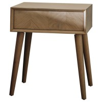 Gallery Direct 5055999243018 Milano 1 Drawer Side Table