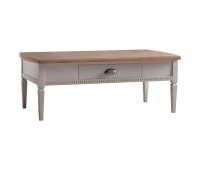 Маса за кафе Gallery Direct 5055999243148 Bronte 1 Drawer Coffee Table Taupe 