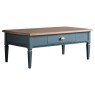 Маса за кафе Gallery Direct 5055999243704 Bronte 1 Drawer Coffee Table Storm 