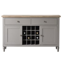 Шкаф Gallery Direct 5055999243940 Cookham Large Sideboard Grey 