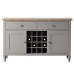 Шкаф Gallery Direct 5055999243940 Cookham Large Sideboard Grey 
