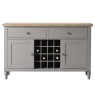 Gallery Direct 5055999243940 Cookham Large Sideboard Grey