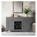 Шкаф Gallery Direct 5055999243940 Cookham Large Sideboard Grey 