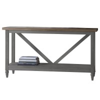 Помощна маса Gallery Direct 5055999244022 Cookham Trestle Grey 