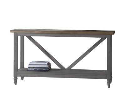 Помощна маса Gallery Direct 5055999244022 Cookham Trestle Grey 