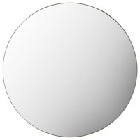 Огледало Gallery Direct 5055999244855 Hayle Round Mirror Champagne