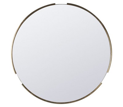 Огледало Gallery Direct 5055999245135 Fitzroy Round Mirror Gold