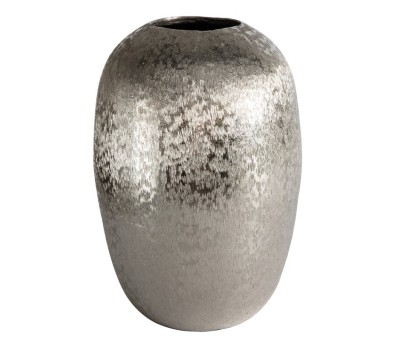Ваза Gallery Direct 5055999250252 Ostana Ellipse Ball Vase Silver