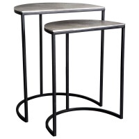 Помощна маса Gallery Direct 5055999251211 Delfin Side Tables Комплект от 2бр.