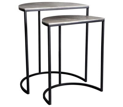 Помощна маса Gallery Direct 5055999251211 Delfin Side Tables Комплект от 2бр.