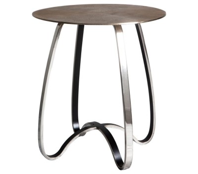 Помощна маса Gallery Direct 5055999251228 Carmel Side Table Gold 